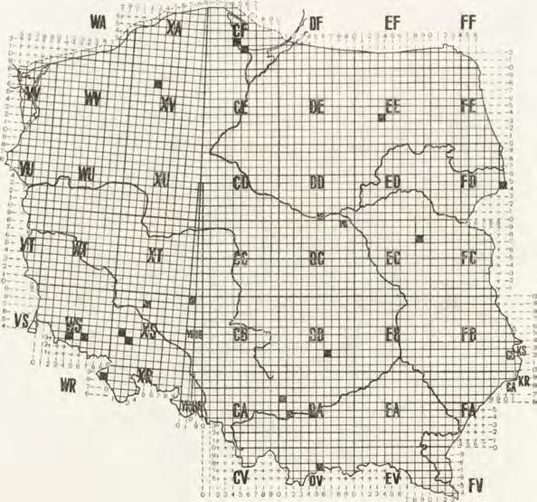 m Y II; j: py II. *Bolyphantes crucifer (Mge.). Białki (5). <$: k X I; $: px I. Centromerita bicolor (Bl.). Hołubią (1), Jclnica (1), Lipniak, Mordy (5), Żabce. o : VI, kix -m X II.