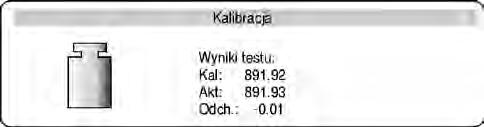 05 Kor odważnika możliwość korygowania wartości wewnętrznej masy kalibracyjnej, funkcja niedostępna w wagach legalizowanych 06 Kalibracja automatyczna określenie czynnika, który ma decydować o