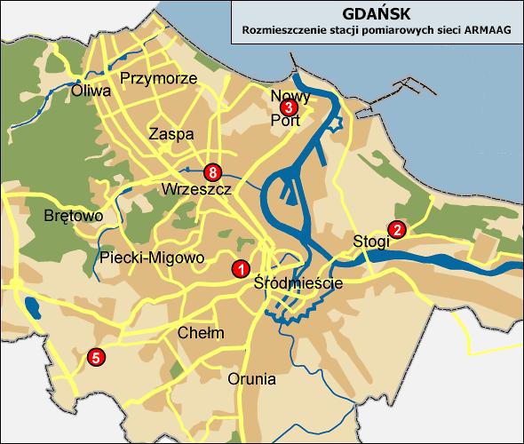 W roku 27 informacje o wynikach prezentowano na stronie w postaci: komunikatu jakości powietrza, indeksu jakości powietrza aktualizowanego co 1h,