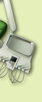 Zintegrowany moduł kontroli ICM zapewnia sprawność i precyzję pracy wymaganą przez dzisiejszą stomatologię, a wyrafinowany wygląd jest