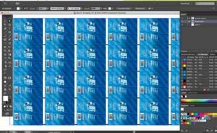 Montaż PowerLayout Zaawansowany moduł do tworzenia gotowych do druku montaży dla branży etykiet i elastycznych opakowań. Jest to brama produkcyjna między działem prepress a drukarnią.