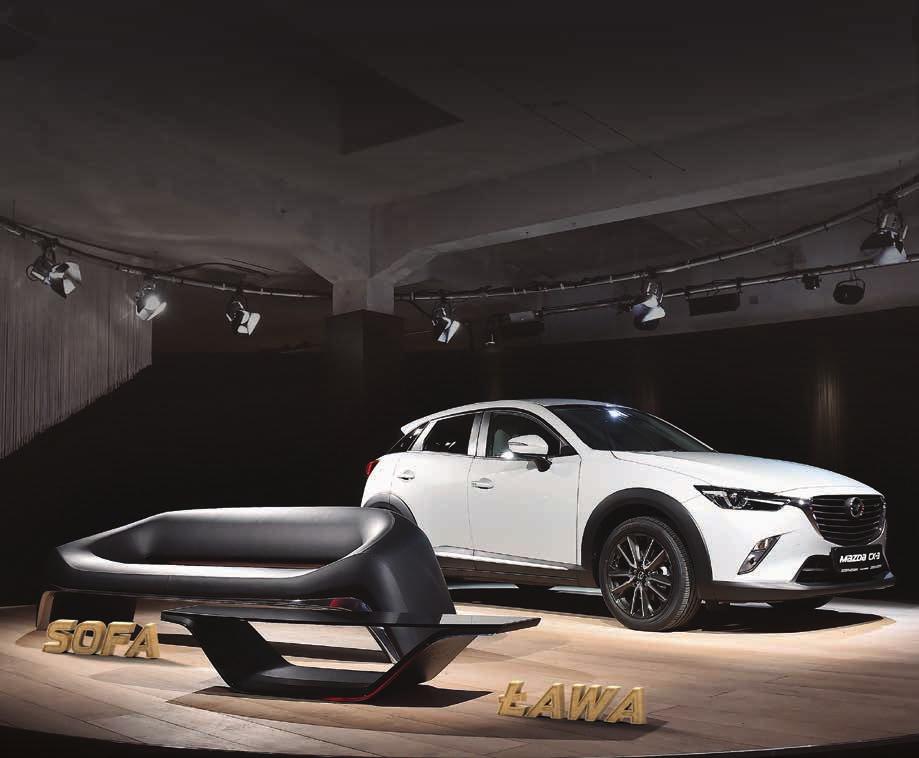 DESIGN KODO DUSZA RUCHU Nowa Mazda CX-3 to kompaktowy crossover, łączący unikalną, wyrafinowaną i żywą stylizację KODO Dusza Ruchu oraz wygodę