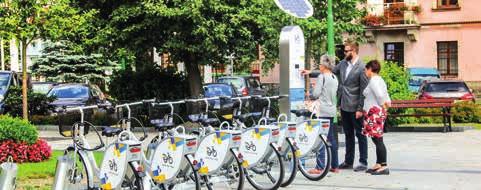 4 MIASTO CYKLISTÓW Na majówkę ROWEREM MIEJSKIM Rozstrzygnięto przetarg na legnicki system roweru miejskiego. Wszystkie warunki zamówienia spełniła firma Nextbike SA z Warszawy.