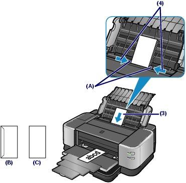 Ładowanie papieru na tylną tacę Strona 40 z 487 Ważne Koperty mogą się zaciąć w drukarce, jeśli nie są wyprostowane lub ich krawędzie nie są wyrównane.