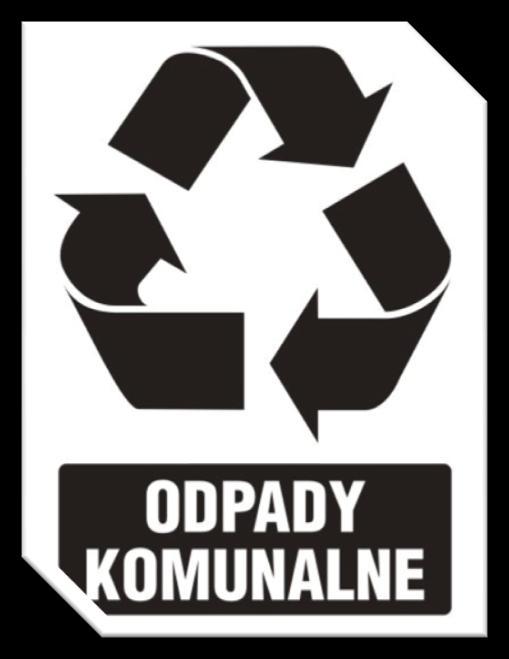 Odpady komunalne Odpady komunalne odpady powstające w gospodarstwach domowych, a także odpady niezawierające odpadów niebezpiecznych