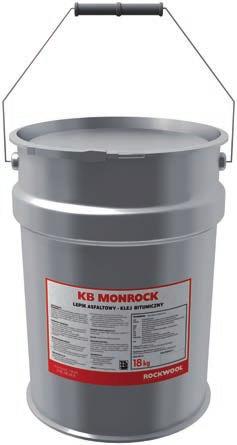 K MONROCK OPIS PRODUKTU POLSK NORM DEKLRCJ ZGODNOŚCI ZSTOSOWNIE Lepik asfaltowy klej bitumiczny. PN--0:99 + PN--0:99/z:00 a/0 z dnia lutego 0 r. Przyklejanie papy do papy i wykonywanie uszczelnień.