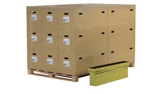 RW Rockwool kustyczne Wypełnienie OPIS PRODUKTU Płyty ze skalnej wełny z okładziną z włókniny szklanej.