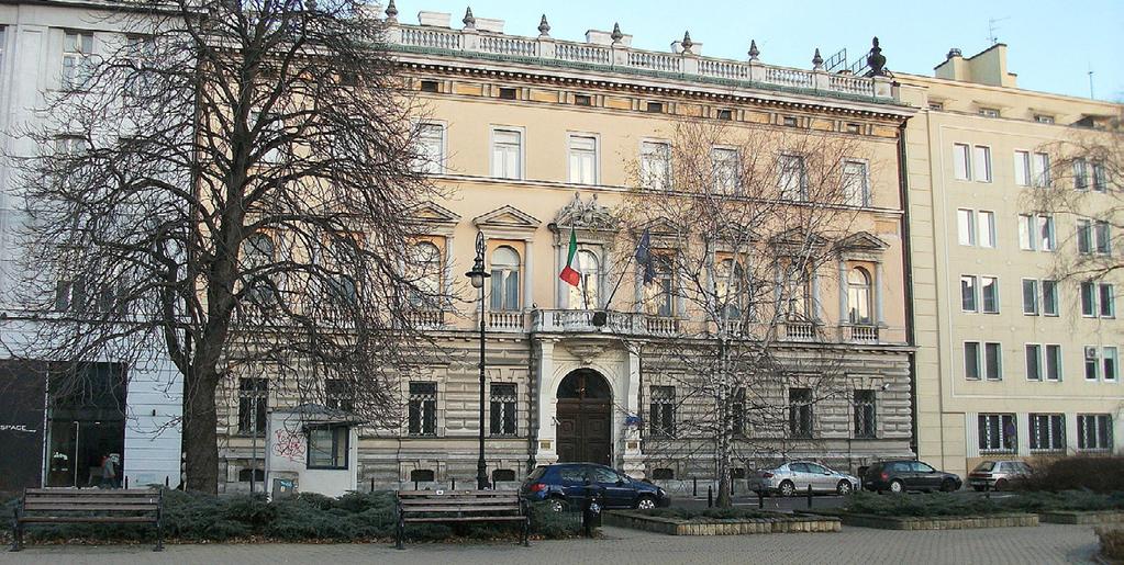 Specjalne wydarzenie Evento speciale Wstęp wolny, kontrola przywejściu Ingresso gratuito ad accesso controlloato 25 Notte dei Musei a Varsavia: L Ambasciata d Italia sobota sabato 20.05 godz. ore 18.