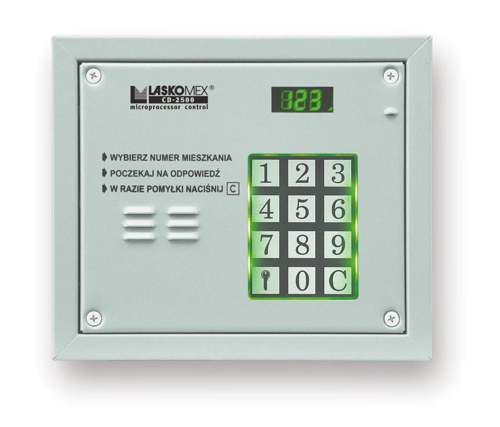 CD-3000 DOMOFON CYFROWY INSRUKCJA