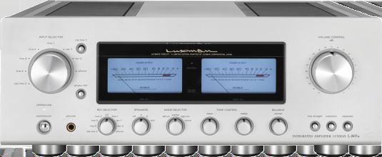 selektor wkładki MC/MM, przycisk REC OUT, przycisk Stereo/Mono, pokrętła regulujące bas i sopran Filtr subsoniczny (9 Hz), pokrętło balansu, przycisk bypass (odcięcie kontroli tonów niskich i