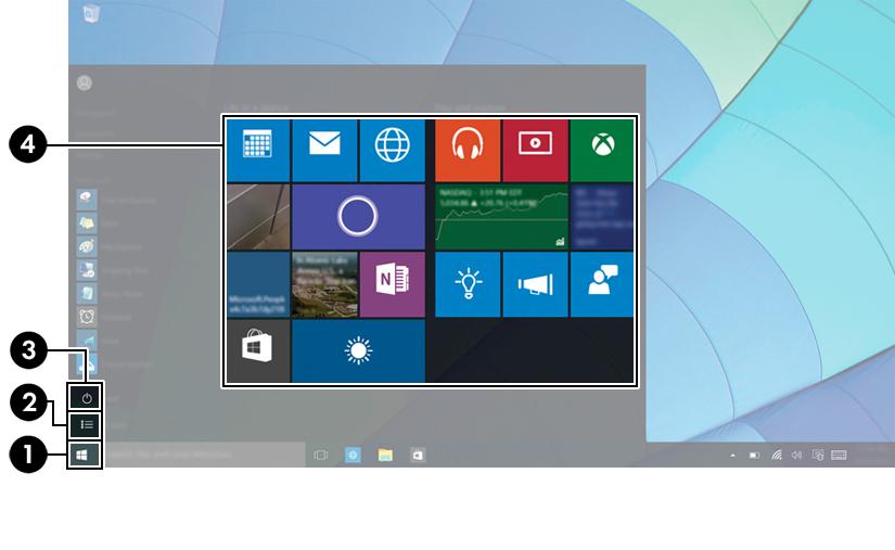 2 Nawigacja po menu Start W nowym systemie Windows 10 połączono graficzny wygląd poprzednich wersji systemu Windows z wygodą znanego przycisku Start.