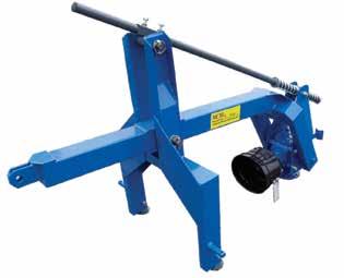 ŚWIDER ZIEMNY DS-25/50 DS-25/50 Szerokość robocza wierteł Ø25, Ø50 lub wg zamówienia Obroty wiertła przy 540obr WOM obr/min 320 Zapotrzebowanie mocy
