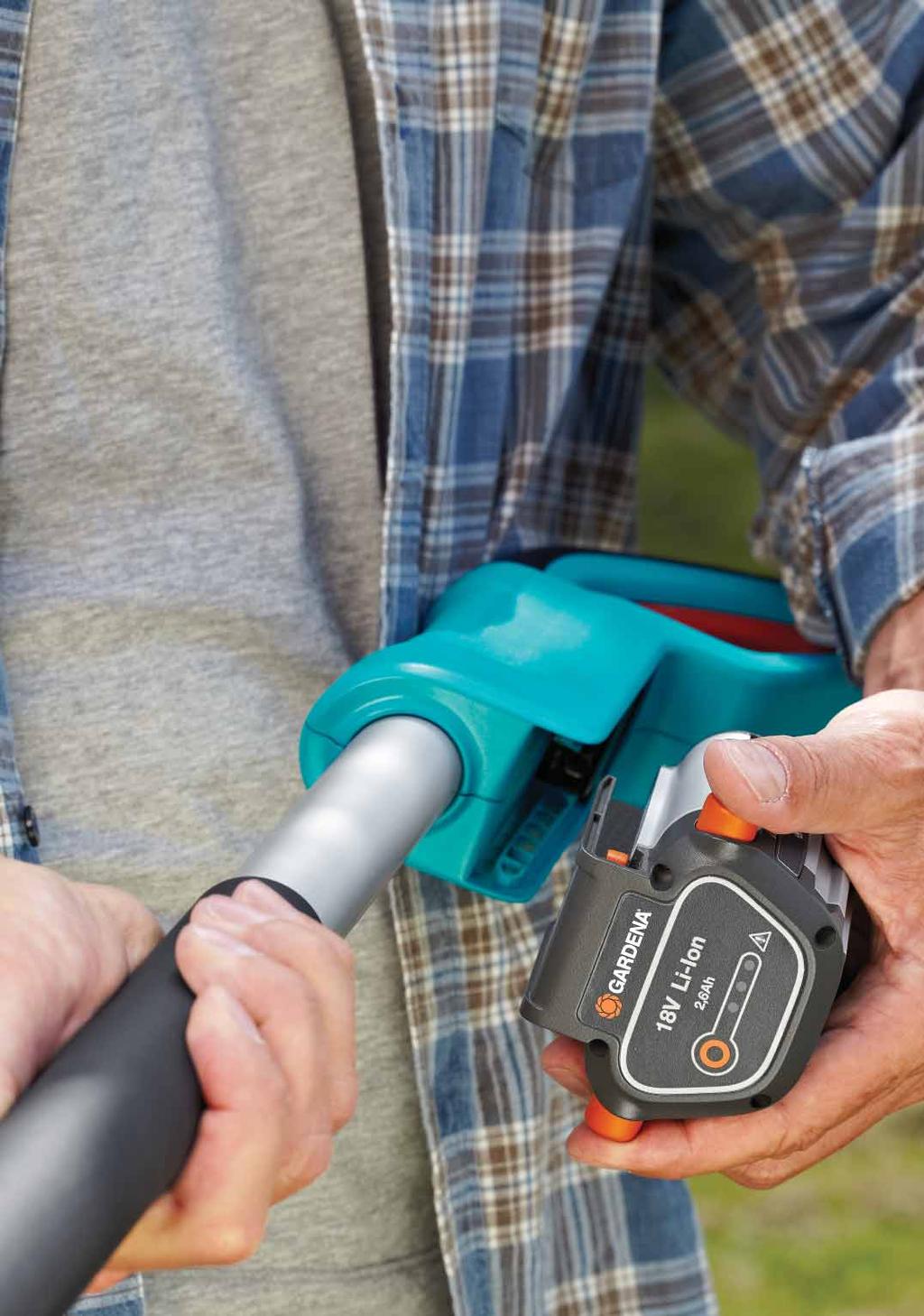 GARDENA produkty elektryczne i akumulatorowe Maksymalna moc. Mniejszy hałas. Duża niezależność. Pełna elastyczność.