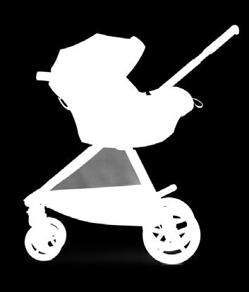 SYSTEM MODUŁOWY CONTENT CYBEX SYSTEM PODRÓŻNY CYBEX 3W1 Gondola Fotelik samochodowy Wygodne siedzisko Wygodne i stylowe wózki z linii M