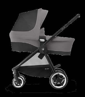 SYSTEM MODUŁOWY CYBEX CYBEX SYSTEM PODRÓŻNY 3-W-1 Gondola Fotelik samochodowy Wózek Poręczne i stylowe,