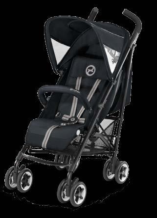 ONYX ONYX ALUMINIOWA RAMA Od urodzenia do 17 kg CYBEX Onyx to modna miejska spacerówka premium.