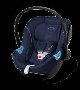 ATON M SYSTEM MODUŁOWY CYBEX ATON M 0 13 kg (pd urodzenia ok. 18 miesięcy) ECE R 44/04 Aton M jest najnowszym i najlżejszym (4,2 kg) fotelikiem z grupy fotelików 0+, linii produktowej CYBEX Gold.