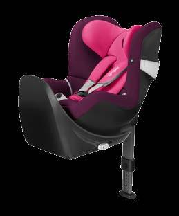 SIRONA M2 i-size SYSTEM MODUŁOWY CYBEX SIRONA M2 i-size od urodzenia do 105 cm (do ok. 19 kg, ok. 4 lat) ECE R-129 Fotelik Sirona M2 i-size to nowość w nowej generacji fotelików samochodowych.