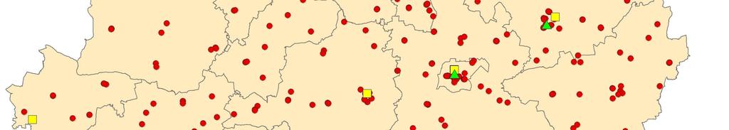 Obecnie Wojewódzki Inspektorat Ochrony Środowiska w Łodzi posiada informację o 17 nadajnikach telewizyjnych, 37 radiowych, 783