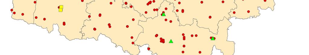 Komunikacji Elektronicznej) oraz w miarę pełną informację o przebiegu linii wysokiego napięcia na terenie województwa w formie