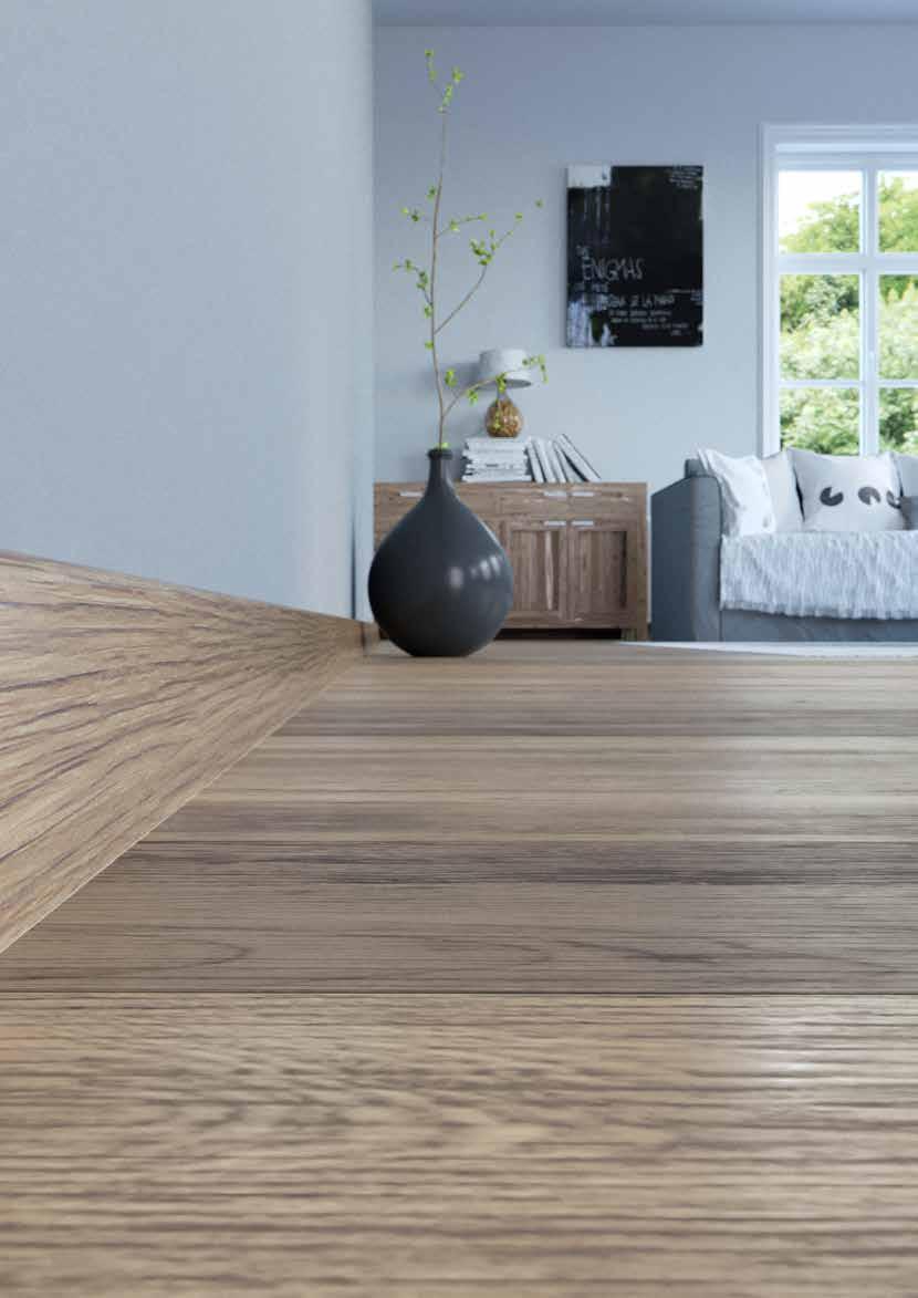 PERFECT MATCH PERFECT MATCH EN If you want to match the colour of the skirting board with the floor choose ideal natural wood structure resemblance.