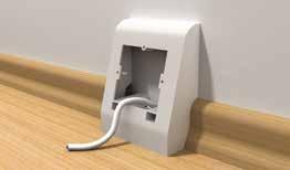 LM 60 ACCESORIES / ZUBEHÖR / ACCESSOIRES / AKCESORIA Easy cable routing / Einfache kabelführung Installation facile de câbles / Łatwe prowadzenie kabli Longer fixing ends for accessories and longer
