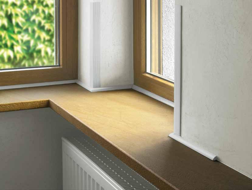 LC, LN, LK UNIVERSAL PROFILES LC, LK, LN 12 mm 20 mm 20 mm 30 mm 40 mm 12 mm 20 mm 20 mm 30 mm 40 mm LC QUARTER ROUND PROFILE Viertelwelle Quart de rond Ćwierćwałek LN CORNER PROFILE Eckprofil Profil