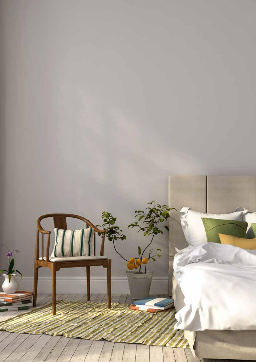 WHITE DESIGN EN If you are looking for a universal and modern solution, choose white skirting boards, which can be painted in any colour.