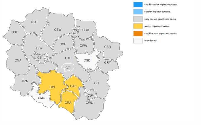 znaczy taką, w której liczba ofert pracy będzie zbliżona do liczby osób zdolnych i chętnych do podjęcia zatrudnienia 9.