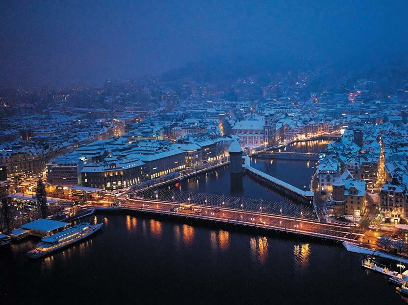 Lucerna Jezioro Czterech Kantonów. Zabawa i magia zimy. Lucerne Tourism Tel. +41 (0)41 227 17 17 www.luzern.com luzern@luzern.