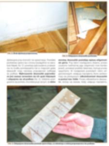 IMPROPERLY PLACED PARQUET FLOORING My forester lodge