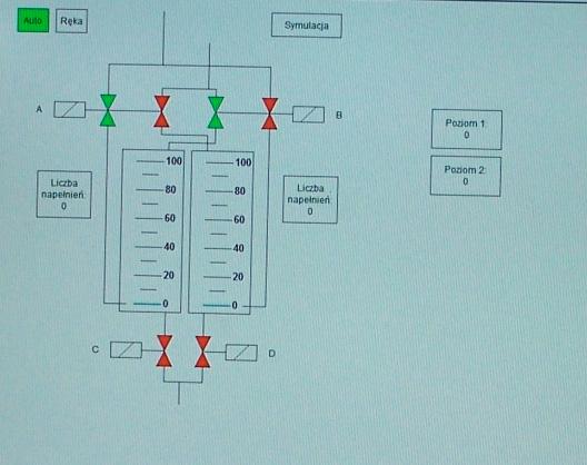 Marcin Tomasik, Henryk Juszka, Stanisław Lis Rys. 6. Ekran przedstawiający komputerową wizualizację pracy AAU Fig. 6. Screen presenting a computer visualisation of AAU performance Rys. 7.