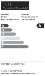 5 5.a Termostaty Termostat vindo TH (M 30 x,5) Termostat Uni CH (M 30 x,5) Termostat ze zdalnym nastawnikiem Uni FH (M 30 x,5) Nazwa wyrobu Zakres regulacji Termostat vindo TH (M 30 x,5) z czujnikiem