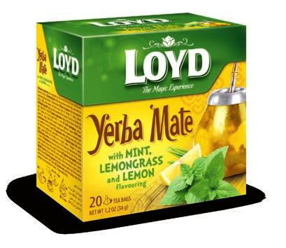 Yerba mate w piramidkach Yerba Mate, tradycyjny napój Indian Guarani i Keczua (caá mati), otrzymywany jest z liści ostrokrzewu paragwajskiego. Pomaga znosić upały i znakomicie orzeźwia.