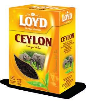 Napojem o legendarnej sławie jest EARL GREY herbata wzbogacona aromatem olejku z owocu bergamotki, o głębokim, niepowtarzalnym bukiecie.