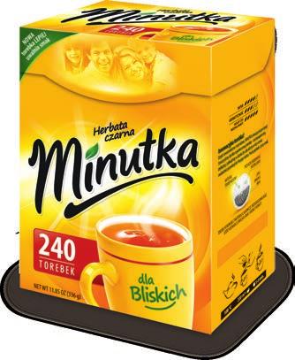 Herbaty czarne ekspresowe Minutka 00 T od wielu już lat broni