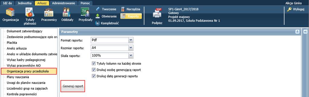 dotyczące organizacji pracy jednostki? 6/6 4.