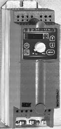 7 kva f i n P Hz Dane techniczne 400/500 V AC / 3-fazowe / wielkość 0M / 0,55... 1,1 kw / 0,75... 1,5 HP Rys.