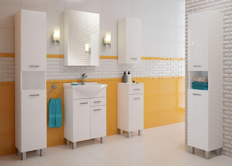 Y MEBI DO SAMODZIENEGO MONTAŻU (DSM) / SEF-ASSEMBY FURNITURE S Mea wyróżniki kolekcji / key features regulowane nóżki i subtelne metalowe uchwyty adjustable legs and subtle metal handles duża