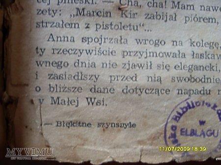 strona 1 "Błękitne szynszyle"-barbara Gordon. 2010-08-08 "Błękitne szynszyle"-barbara Gordon. Datowanie przedmiotu: 1960 Opis przedmiotu: Wyd.I.