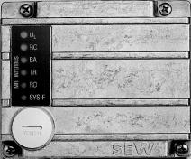 17 Serwis Diagnoza bus z MOVITOOLS Struktura złącza diagnostycznego Złącze diagnostyczne znajduje się na płaszczyźnie potencjału 0 a więc na tym samym potencjale co elektronika modułu.