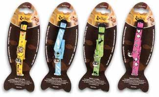 OBROŻA 2D GUMOWA Z DZWONKIEM PVC Cat Collar 2D with