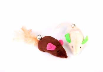 KOT Yarn mouse 2 pcs. 21258 Maus mit Garn 2-tlg.