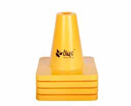 PACHOŁKI, ZNACZNIKI DO OBEDICE 4 SZT. Hard plastic cones for Obedience 4 pcs.