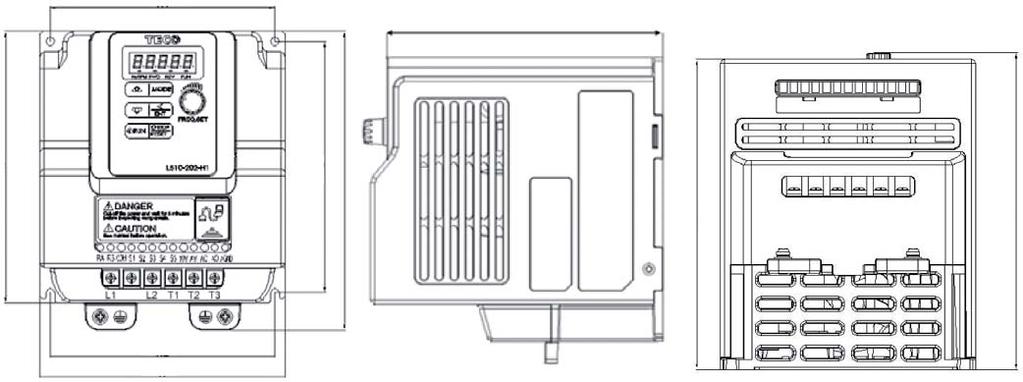 Korpus 2 W1 D2 D1 D H2 H H1 W2 W Jednostka: mm (cale) Model W W1 W2 H H1 H2 D D1 L510-101-H1 118 108 108 144 131 121 147.3 144.