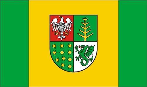 HERB I FLAGA POWIATU OSTROWSKIEGO