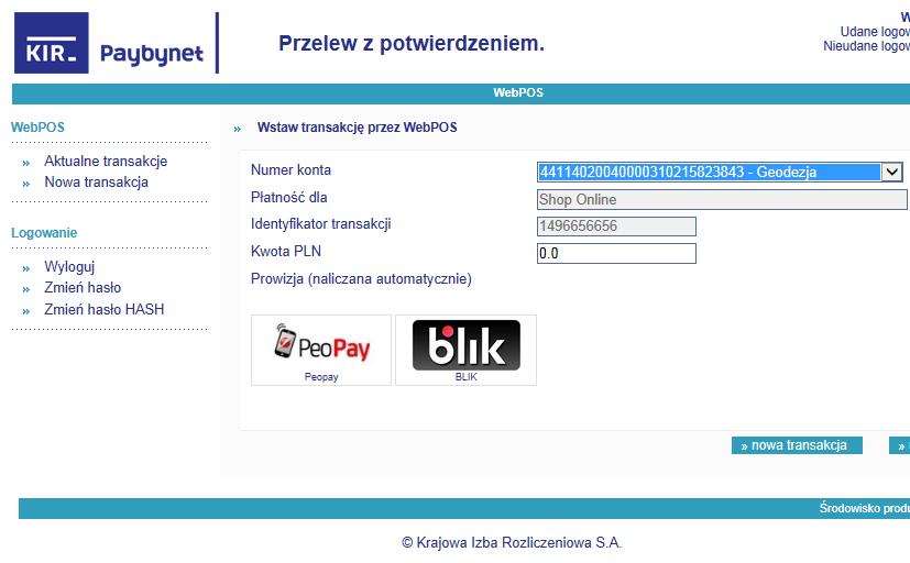 Mastercard Akceptacja i rozliczanie płatności mobilnych BLIK WebPOS Paybynet, KIR zapłata telefonem na stanowiskach