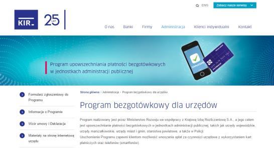 pl/program KIR (WebPOS