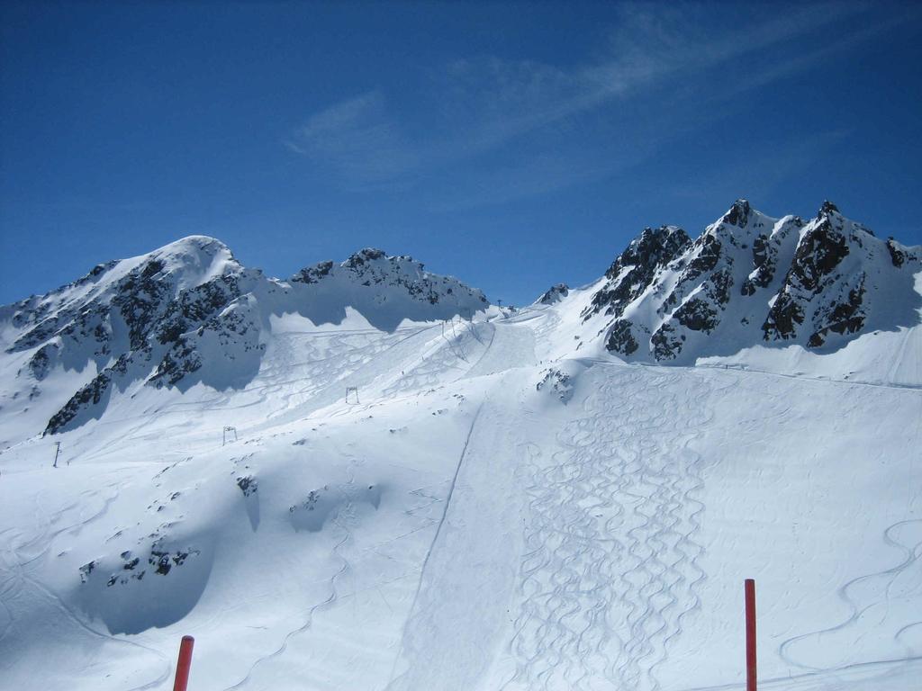 W dolinie Pitztal obecność lodowca gwarantuje