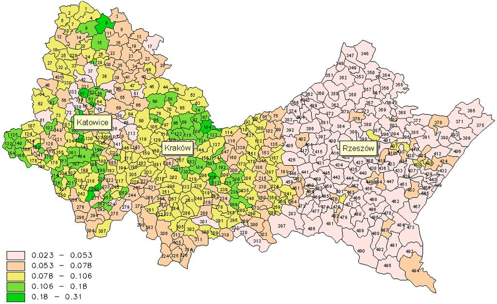 Analiza zmian potencjału Źródło: Badania własne Rysunek 1.